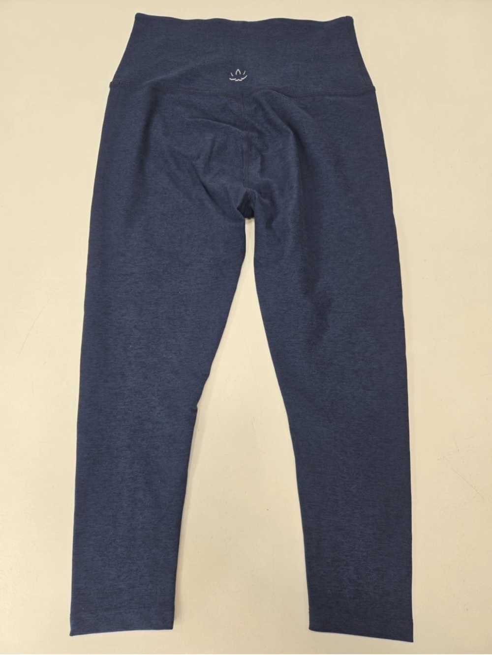 Beyond Yoga High Waisted Capri Leggings Spacedye Navy Size L Womens